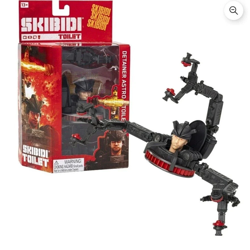 SKIBIDI TOILET - Detainer Astro - NIB Series 2 Collectible 6” Action Figure